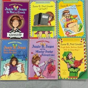14 Junie B. Jones soft cover books.